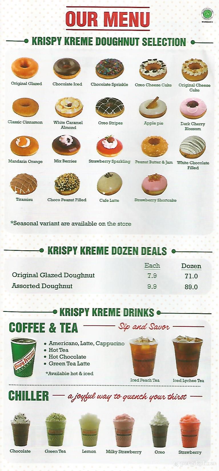 Donat Premium Di Krispy